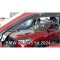 ΑΝΕΜΟΘΡΑΥΣΤΕΣ ΓΙΑ BMW X3 G45 5D 2024+ ΖΕΥΓΑΡΙ ΑΠΟ ΕΥΚΑΜΠΤΟ ΦΙΜΕ ΠΛΑΣΤΙΚΟ HEKO - 2 ΤΕΜ.