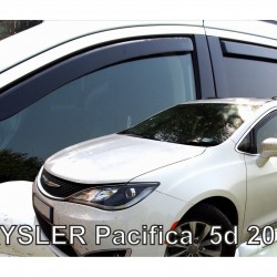 ΑΝΕΜΟΘΡΑΥΣΤΕΣ ΓΙΑ CHRYSLER PACIFICA SW 2016+ ΣΕΤ ΑΥΤΟΚΙΝΗΤΟΥ ΑΠΟ ΕΥΚΑΜΠΤΟ ΦΙΜΕ ΠΛΑΣΤΙΚΟ HEKO - 4 ΤΕΜ.