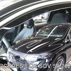 ΑΝΕΜΟΘΡΑΥΣΤΕΣ ΓΙΑ MERCEDES EQS SUV 5D 2022+? ΖΕΥΓΑΡΙ ΑΠΟ ΕΥΚΑΜΠΤΟ ΦΙΜΕ ΠΛΑΣΤΙΚΟ HEKO - 2 ΤΕΜ.