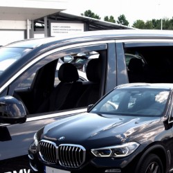 ΑΝΕΜΟΘΡΑΥΣΤΕΣ ΓΙΑ BMW X5 G05 5D 2018+ -ΣΕΤ ΑΥΤΟΚΙΝΗΤΟΥ ΑΠΟ ΕΥΚΑΜΠΤΟ ΦΙΜΕ ΠΛΑΣΤΙΚΟ HEKO - 4 ΤΕΜ.