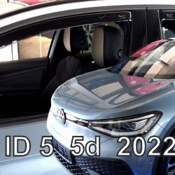 ΑΝΕΜΟΘΡΑΥΣΤΕΣ ΓΙΑ VW ID.5 5D 2022+ ΖΕΥΓΑΡΙ ΑΠΟ ΕΥΚΑΜΠΤΟ ΦΙΜΕ ΠΛΑΣΤΙΚΟ HEKO - 2 ΤΕΜ.