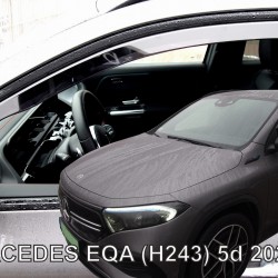 ΑΝΕΜΟΘΡΑΥΣΤΕΣ ΓΙΑ MERCEDES EQA H243 5D 2021+ ΣΕΤ ΑΥΤΟΚΙΝΗΤΟΥ ΑΠΟ ΕΥΚΑΜΠΤΟ ΦΙΜΕ ΠΛΑΣΤΙΚΟ HEKO - 4 ΤΕΜ.