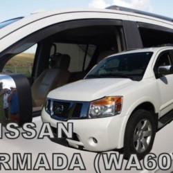 ΑΝΕΜΟΘΡΑΥΣΤΕΣ ΓΙΑ NISSAN ARMADA WA60 5D 2004-2016? ΣΕΤ ΑΥΤΟΚΙΝΗΤΟΥ ΑΠΟ ΕΥΚΑΜΠΤΟ ΦΙΜΕ ΠΛΑΣΤΙΚΟ HEKO - 4 ΤΕΜ.
