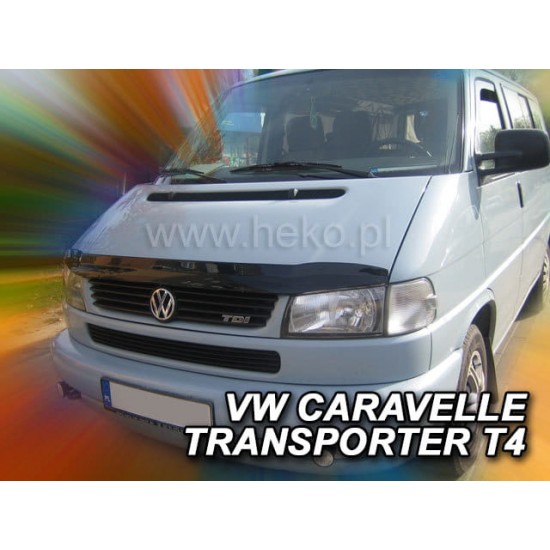 ΑΝΕΜΟΘΡΑΥΣΤΗΣ ΚΑΠΩ ΑΥΤΟΚΙΝΗΤΟΥ ΓΙΑ VW Τ-4 1998-2003 ΜΠΡΟΣΤΙΝΟΣ ΑΠΟ ΕΥΚΑΜΠΤΟ ΦΙΜΕ ΠΛΑΣΤΙΚΟ HEKO - 1 ΤΕΜ