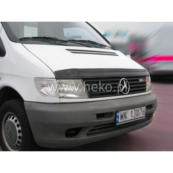 ΑΝΕΜΟΘΡΑΥΣΤΗΣ ΚΑΠΩ ΑΥΤΟΚΙΝΗΤΟΥ ΓΙΑ MERCEDES VITO/ VIANO 1996-2003  ΑΠΟ ΕΥΚΑΜΠΤΟ ΦΙΜΕ ΠΛΑΣΤΙΚΟ HEKO - 1 ΤΕΜ.