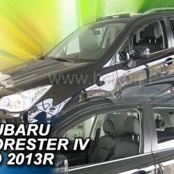 ΑΝΕΜΟΘΡΑΥΣΤΕΣ ΓΙΑ SUBARU FORESTER IV 5D 2013+ ΣΕΤ ΑΥΤΟΚΙΝΗΤΟΥ ΑΠΟ ΕΥΚΑΜΠΤΟ ΦΙΜΕ ΠΛΑΣΤΙΚΟ HEKO - 4 ΤΕΜ.