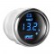 ΒΟΛΤΟΜΕΤΡΟ ΨΗΦΙΑΚΟ ΜΑΥΡΟ ΜΕ ΛΕΥΚΟ ΦΩΣ BLACK DIGITAL SERIES 9-32V 52mm