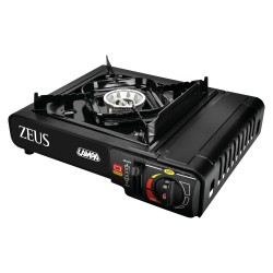 ΦΟΡΗΤΗ ΕΣΤΙΑ ΜΑΓΕΙΡΙΚΗΣ CAMPING GAS ZEUS ΜΕ ΠΙΕΖΟΗΛΕΚΤΡΙΚΗ ΑΝΑΦΛΕΞΗ (ΔΕΝ ΠΕΡΙΛΑΜΒΑΝΕΙ ΜΠΟΥΚΑΛΑ)