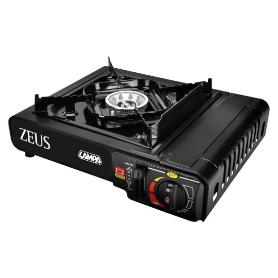 ΦΟΡΗΤΗ ΕΣΤΙΑ ΜΑΓΕΙΡΙΚΗΣ CAMPING GAS ZEUS ΜΕ ΠΙΕΖΟΗΛΕΚΤΡΙΚΗ ΑΝΑΦΛΕΞΗ (ΔΕΝ ΠΕΡΙΛΑΜΒΑΝΕΙ ΜΠΟΥΚΑΛΑ)