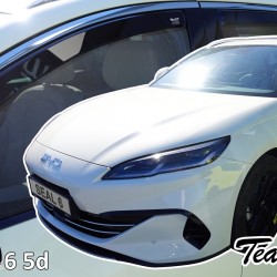 Heko - Ανεμοθραύστες για Byd Seal 6 5 Doors 2024+ Σετ Αυτοκινήτου Απο Εύκαμπτο Φιμέ Πλαστικό - 4 τεμ. (ΑΝΕΜ.SET11317)