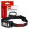 Amio - Φακός Κεφαλής Εργασίας τύπου 2xXPG+10SMD LED χωρητικότητα μπαταρίας 1800mAh - 1 τεμ. (04668/AM)