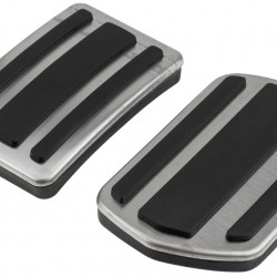 NTY - Σετ Πεντάλ για Αυτόματο Κιβώτιο για Citroen C5 / C6 / C8 / DS5 και Peugeot 508 / 3008 με αντιολισθητική επιφάνεια για σταθερό πάτημα και άνετο έλεγχο - 1 Σετ (EZC-PE-115)