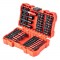 Amio – Σετ Καρυδάκια & Μύτες Καστάνιας 25/50mm Heavy Duty σε Βαλιτσάκι για Σταθερή Τοποθέτηση Εργαλείου & Καθημερινή Χρήση – 36 Τεμ. (04782/AM)
