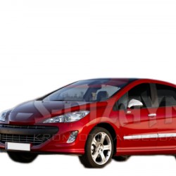 ΔΙΑΚΟΣΜΗΤΙΚΗ ΦΑΣΑ ΠΟΡΤΑΣ ΧΡΩΜΙΟ 4ΤΕΜ. ΓΙΑ PEUGEOT 308 HB 5D/SW 2007-2013