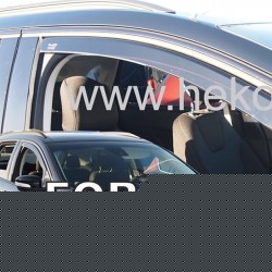 ΑΝΕΜΟΘΡΑΥΣΤΕΣ ΓΙΑ FORD EDGE 5D 2016+ ΖΕΥΓΑΡΙ ΑΠΟ ΕΥΚΑΜΠΤΟ ΦΙΜΕ ΠΛΑΣΤΙΚΟ HEKO - 2 ΤΕΜ.