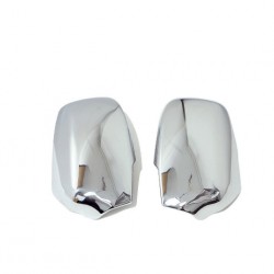 ΚΑΠΑΚΙΑ ΚΑΘΡΕΠΤΩΝ ΓΙΑ FORD FIESTA 3D/5D 2005-2008 /FOCUS/C-MAX/FUSION ΧΡΩΜΙΟΥ ΣΑΤΙΝΕ 2TEM. ΠΛΑΣΤΙΚΑ ΧΩΡΙΣ ΦΛΑΣ