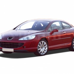 ΧΕΡΟΥΛΙΑ ΠΟΡΤΑΣ ΓΙΑ PEUGEOT 407 3D 2004-2010  ΧΡΩΜΙΟ ΜΕΤΑΛΛΙΚΑ 2ΤΕΜ.