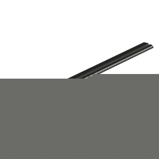ΜΠΑΡΑ ΟΡΟΦΗΣ ΑΛΟΥΜΙΝΙΟΥ 79cm ΜΑΥΡΗ SILENZIO CX ORIGINE SYSTEM ( STANDARD / FLUSH RAILING)NORDRIVE - 1 ΤΕΜ.