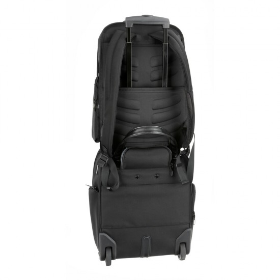 ΤΣΑΝΤΑ ΠΛΑΤΗΣ BACK PACK ZAINO BK-01 ΣΕ ΜΑΥΡΟ ΧΡΩΜΑ 32x45x22cm