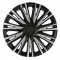 Lampa - Τάσια Shinku Silver/Black 14'' Tech-One σε Μαύρο/Ασημί Χρώμα για Σιδερένιες Ζάντες Αυτοκινήτου από ABS - Σετ 4 Τεμ. (L3145.1)