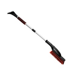 Amio – Τηλεσκοπικό Σκουπάκι & Ξύστρα Πάγου Nice Touch NT 87-115cm καθαρίζει εύκολα το χιόνι και τον πάγο από SUV και επαγγελματικά – 1 Τεμ. (T9036/AM)
