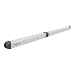 Nordrive – Θήκη Σωλήνων Αλουμινίου Van-Tube 4000 422cm για Επαγγελματικά Βαν, Αδιάβροχη με Κλειδαριά & Βάσεις – 1 Τεμ. (L.N11042)